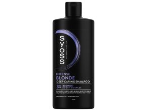 Syoss Intense Blonde šampon pro zesvětlené, blond a šedé vlasy, 440 ml