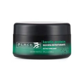 BLACK Keratin Protein Mask 250ml - keratinová maska na poškozené vlasy