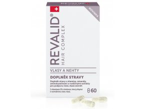 REVALID Hair Complex 60 kapslí - vitamíny pro podporu růstu vlasů