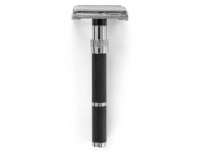 BARBURYS Butterfly Safety Razor Matt Black - holicí strojek na klasickou žiletku