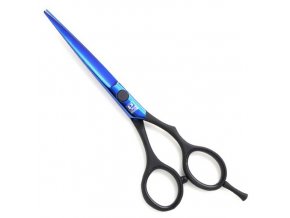 PRO FEEL JAPAN H01-55 Blue Matt Black Profesionální kadeřnické nůžky 5,5' - modročerné