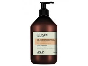 NIAMH Be Pure Restore Shampoo 500ml - obnovující šampon pro poškozené lámavé vlasy