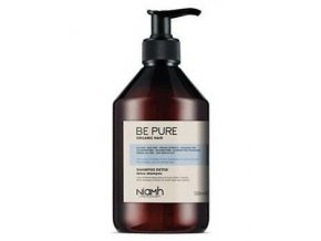 NIAMH Be Pure Detox Shampoo 500ml - detoxikační šampon na mastné a zplihlé vlasy