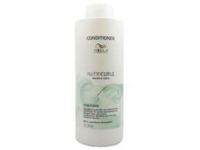 WELLA Nutricurls Waves Curls Conditioner Light 1000ml - hydratační kondic. pro kudrnaté a vlnité vlasy