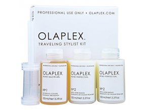 OLAPLEX Stylist Kit Travel 3x100ml - Systém pro dokonalé barvení určený pro salonní ošetření