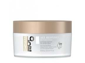 SCHWARZKOPF BlondMe All Blondes Detox Mask 200ml - detoxikační maska pro blond vlasy