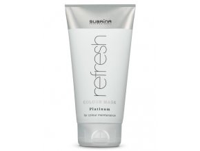 SUBRÍNA Refresh Colour Mask Platinum 150ml - vyživující barvicí maska na vlasy - platinová