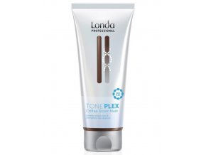 LONDA TonePLEX Coffe Brown Mask 200ml - intenzivní maska pro obnovu barvy vlasů - hnědá