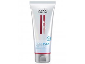 LONDA TonePLEX Pepper Red Mask 200ml - intenzivní maska pro obnovu barvy vlasů - červená