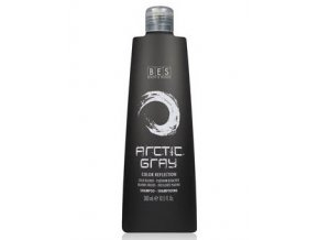 BES Color Reflection Artic Grey Shampoo 300ml - šampon pro bílé, šedivé a studené blond vlasy