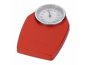 MEDISANA PS 100R Analogová osobní váha do 150kg s velkým ciferníkem - červená
