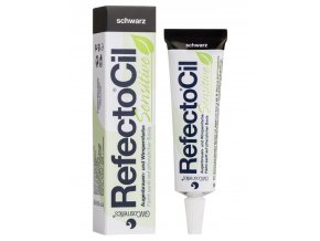 REFECTOCIL Sensitive BLACK 15ml - Profi barva na řasy a obočí pro citlivou pleť - černá