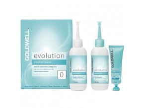 GOLDWELL Evolution SET Typ 0 - šetrná trvalá pro chemicky neošetřené, odolné vlasy