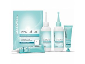 GOLDWELL Evolution SET Typ 1 - šetrná trvalá pro jemné nebo barvené vlasy