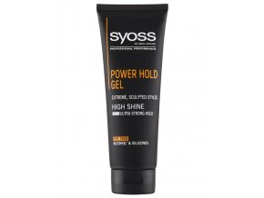 SYOSS Professional POWER HOLD EXTREME Gel pro 48h extrémní fixaci vlasů 250ml