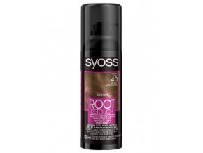 SYOSS Root Retouch BROWN 120ml - tónovací barva na odrosty ve spreji - hnědá