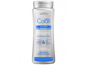 JOANNA Ultra Color Silver Platin Shampoo 400ml - stříbrný šampon pro platinovou blond