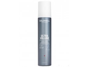 GOLDWELL Ultra Volume Top Whip 300ml - extra silně tužící objemové pěnové tužidlo