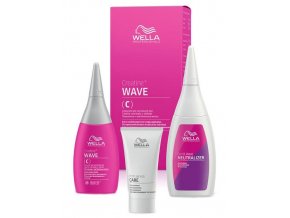 WELLA Wave SET Creatine+ C 30+75+100ml - objemová trvalá pro barvené a jemné vlasy