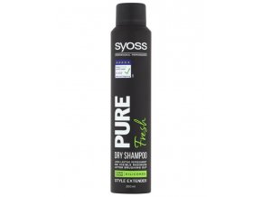 SYOSS Professional Pure Fresh Dry Shampoo 200ml - suchý šampon pro rychle se mastící vlasy