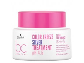 SCHWARZKOPF BC Color Freeze Silver Treatment 200ml - kůra pro studenou blond