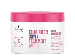 SCHWARZKOPF BC Color Freeze Silver Treatment 500ml - kůra pro studenou blond