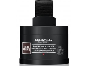 GOLDWELL Dualsenses Color Revive Root Retouch Powder 3,7g - Barvící pudr - Dark Brown To Black