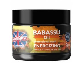 RONNEY Babassu Oil Mask 300ml - maska pro barvené a zářivé vlasy