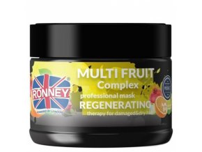 RONNEY Multifruit Complex Mask 300ml - regenerační maska na suché vlasy