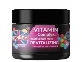 RONNEY Vitamin Complex Mask 300ml - revitalizační maska na tenké a slabé vlasy