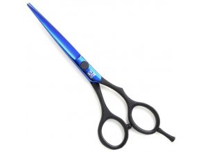 PRO FEEL JAPAN Yoshimoto BSS-60 Blue Matt Black Profesionální kadeřnické nůžky 6,0' - modročerné