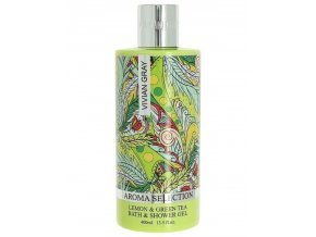 VIVIAN GRAY Aroma Selection Lemon And Green Tea Shower Gel 400ml - sprchový a koupelový gel