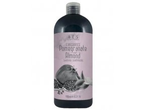 BES Fragrance Pomegranate And Almond Shampoo 1000ml - šampon s vůní granátového jablka a mandle