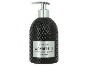 VIVIAN GRAY DARK WOODS Wonderful Soap 500ml - luxusní krémové mýdlo s dávkovačem