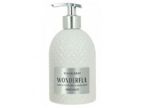 VIVIAN GRAY WHITE VALLEY Wonderful Soap 500ml - luxusní krémové mýdlo s dávkovačem