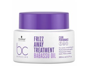 SCHWARZKOPF BC Frizz Away Treatment 200ml - maska pro nepoddajné a krepaté vlasy