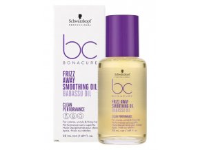 SCHWARZKOPF BC Frizz Away Smoothing Oil 50ml - olej pro nepoddajné a krepaté vlasy