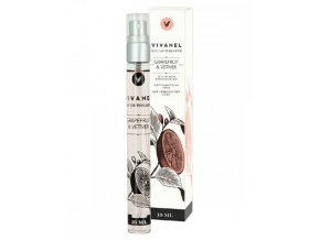 VIVANEL GRAPEFRUIT VETIVER Eau De Toilette 10ml - toaletní voda s essenciálními oleji