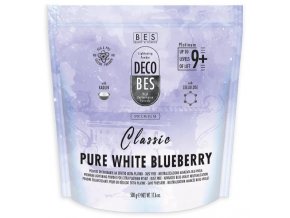 BES Decobes Pure White Blueberry 9+ Platinum 500g - melír s extra platin efektem