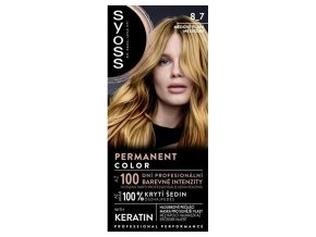 Syoss barva na vlasy 8 7 medově plavá, 50 ml