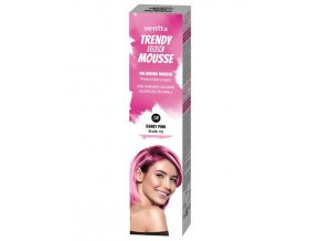 VENITA Trendy Color Mousse 30 CANDY PINK - barevné pěnové tužidlo 75ml - růžové