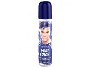 VENITA 1-DAY Colouring Spray 12 ULTRA BLUE - barevný sprej na vlasy 50ml - ultra modrý
