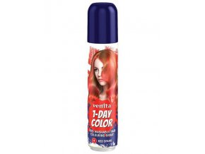VENITA 1-DAY Colouring Spray 4 SPARK RED - barevný sprej na vlasy 50ml - červený