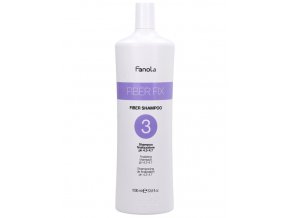 FANOLA Fiber Fix Fiber Shampoo N.3 1000ml - multifunkční šampon pro barvené a odbarvované vlasy