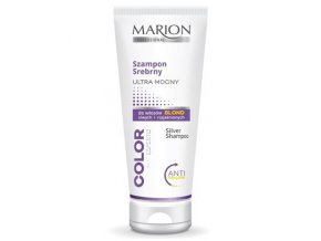 MARION Color Silver Shampoo 200ml - šampon pro studenou blond, neutralizuje žlutý odstín