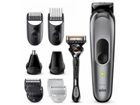 BRAUN MGK 7420 All-in-One Style Kit 10in1 víceúčelový zastřihovač + holicí strojek Gillette