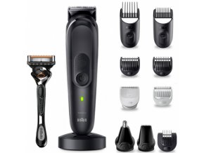 BRAUN MGK 7460 All-in-One Style Kit 12in1 víceúčelový zastřihovač + holicí strojek Gillette