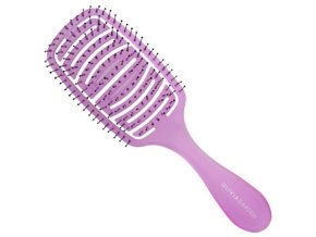 OLIVIA GARDEN Pride iDetangle Medium Purple - Rozčesávací kartáč na vlasy