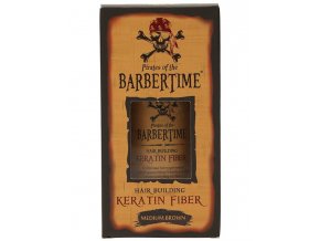 Barbertime Hair Building Keratin Fiber 21g medium brown 1