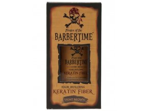 Barbertime Hair Building Keratin Fiber 21g light brown 1